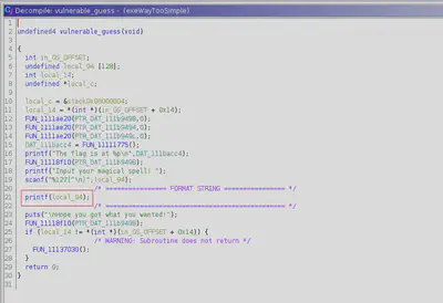formatstring