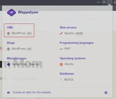 wappalyzer